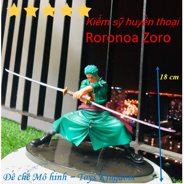 Mô hình Zoro tuyệt chiêu 3 kiếm huyền thoại cực đẹp cao 18cm Mô hình one piece [Giảm thêm 5% đơn 200k Mã LUCKY]