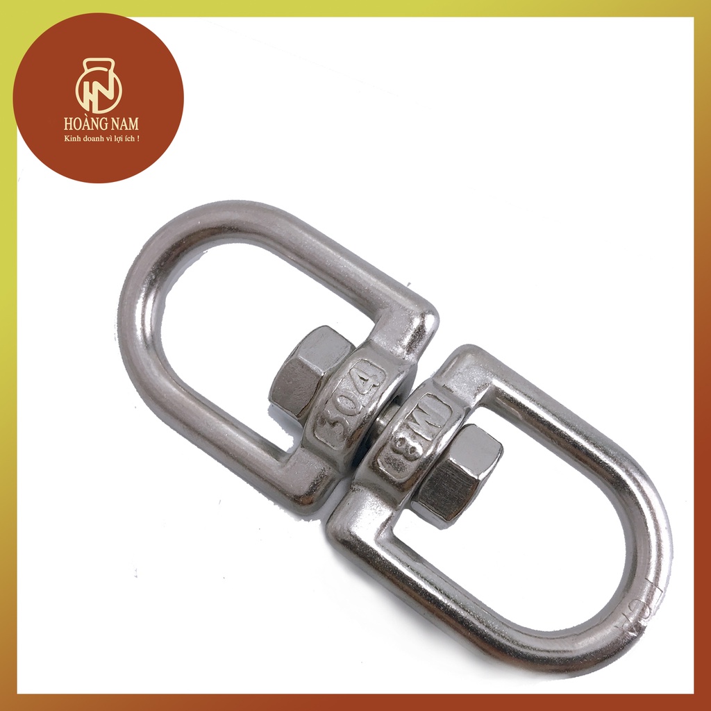 Ma Ní Xoay Chuyển Đổi Móc Xích Inox 304