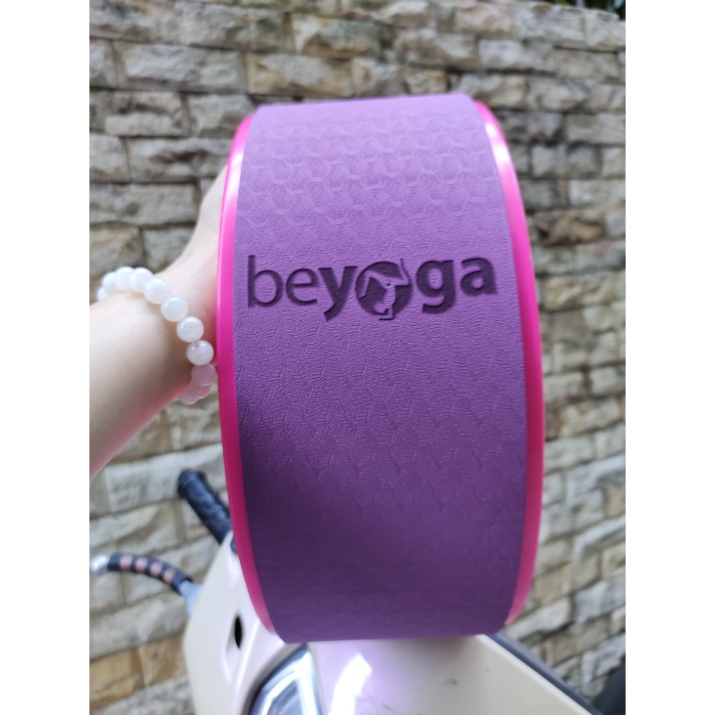 Vòng Tập Yoga Cao Cấp, Khung nhựa ABS Chịu lực Cao Tới 150kg, Bọc TPE Chống Trơn Trượt, Hãng beYoga Đài Loan