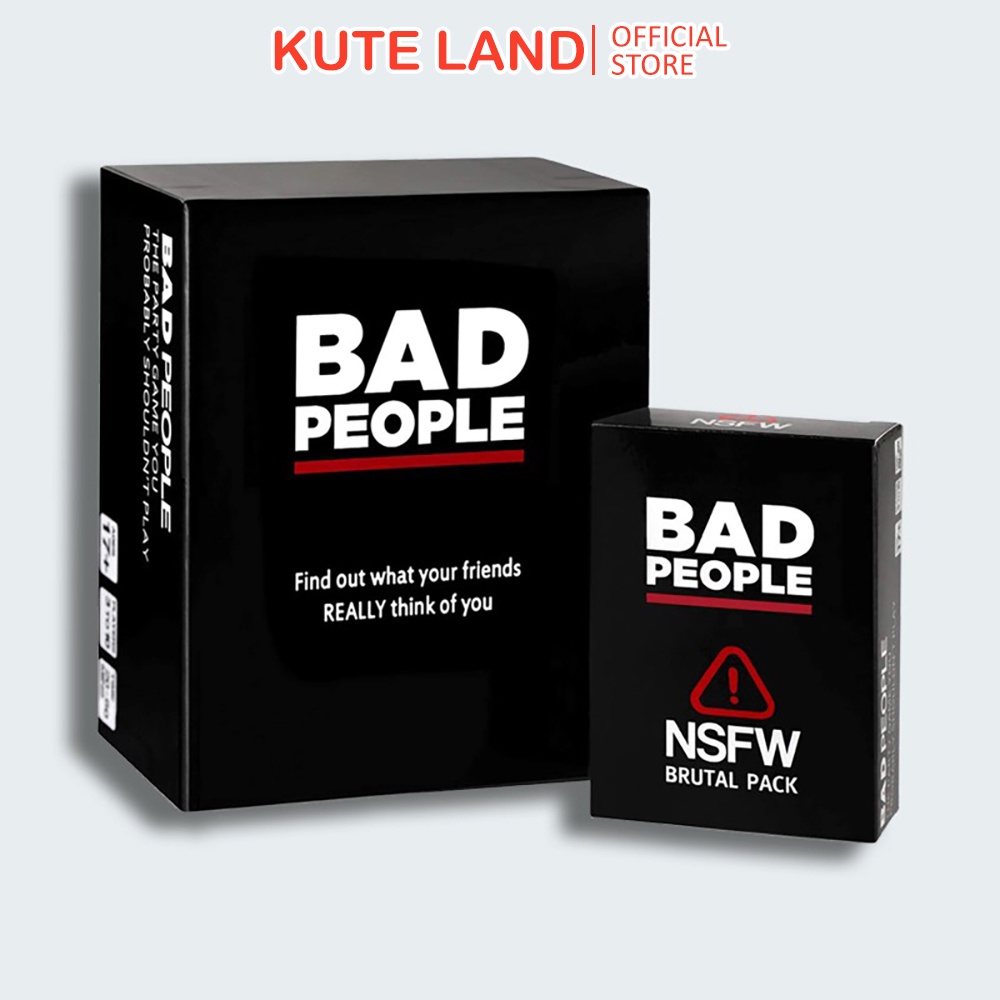 Bộ Trò Chơi Thẻ Bài Bad People Board Game Thú Vị BG42