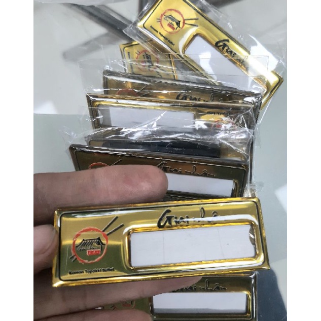 Thẻ tên inox cao cấp. nhận số lượng từ 4 cái trở lên, có lâm châm. làm theo yêu cầu.