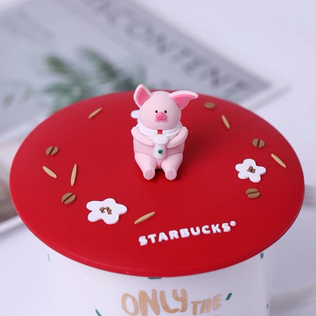 Nắp đậy dùng cho ly sứ, ly thuỷ tinh Starbucks Mug Cover