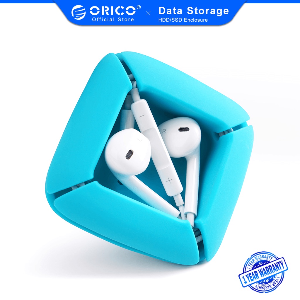Dụng Cụ Quấn Giữ Dây Cáp Tai Nghe ORICO Bằng Silicone Tiện Lợi（ELR1）