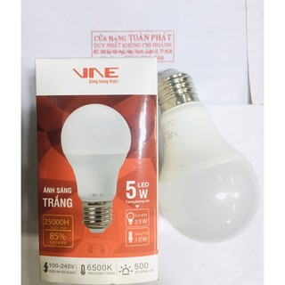 bóng led tròn VNE 5w, 9w hàng chất lượng cao