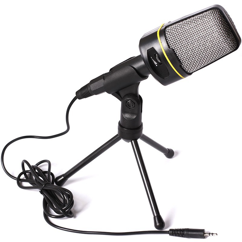 Micro cao cấp ghi âm chống sốc có giá đỡ