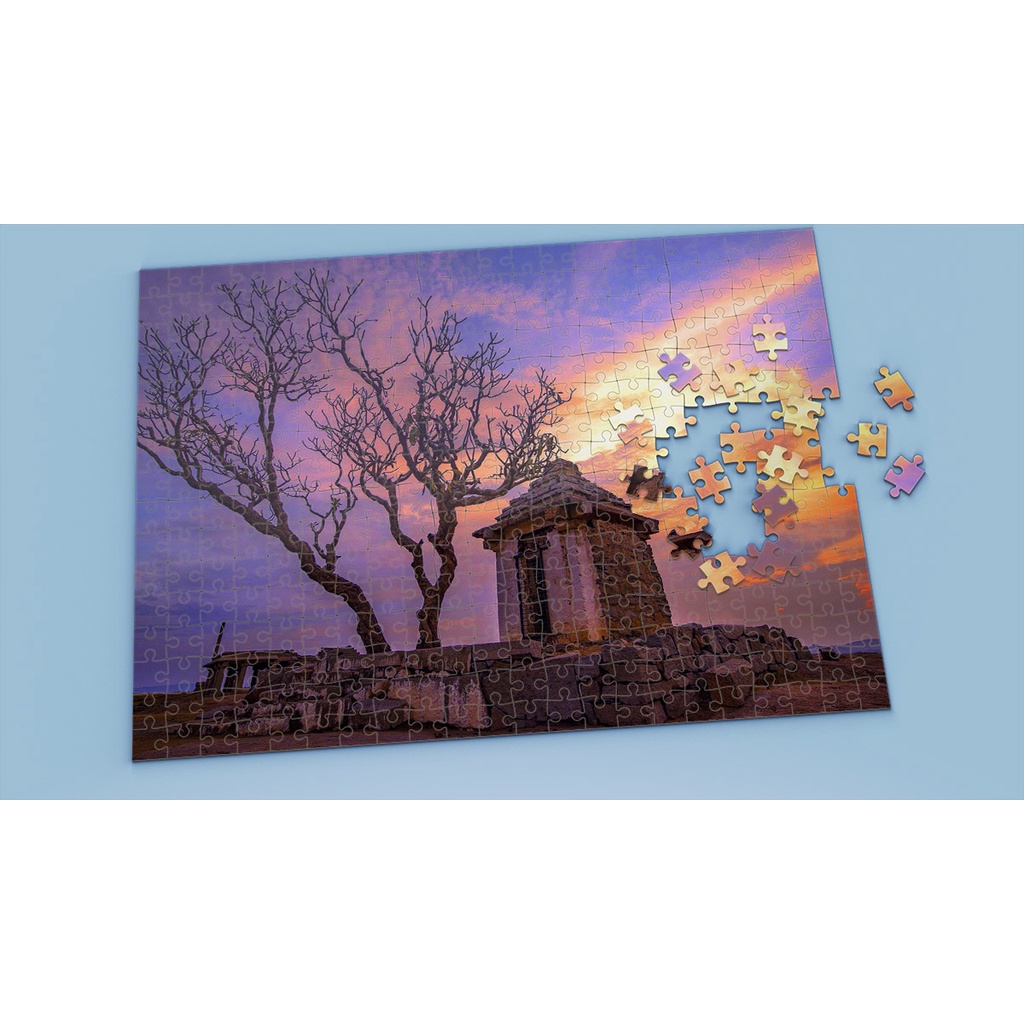 Tranh ghép hình Photography - Tranh ghép hình SUNSET - Mẫu 2 - Nhận in theo yêu cầu