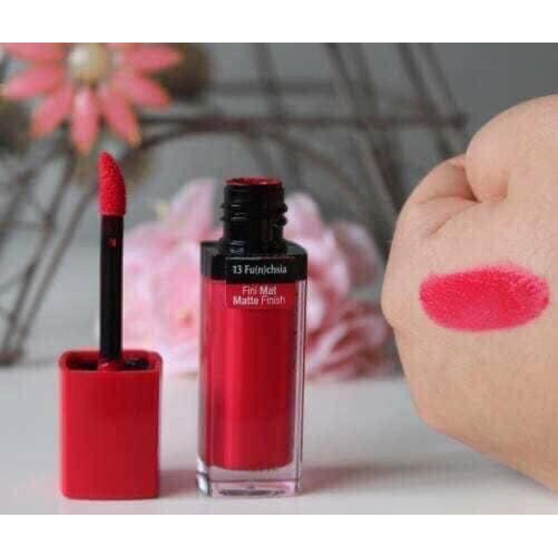 Son BJ 13 Bourjois velvet đỏ Hồng đỏ Hồng