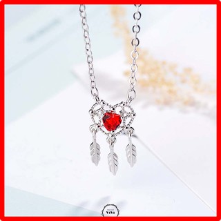 Dây chuyền bạc Ý hình bắt giấc mơ Dream catcher – vòng cổ bạc ViVi_Gift