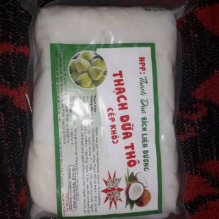 Thạch dừa thô miếng chè dừa dầm 1kg