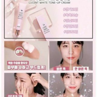 LUCENT WHITE TONE UP kem trắng da Hàn Quốc