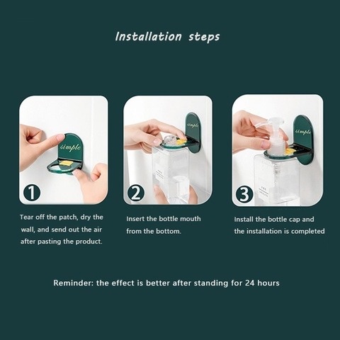 Giá Đỡ Xà Phòng/Dầu Gội Gắn Tường Chống Thấm Nước Cho Phòng Tắm