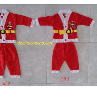 Bộ đồ Noel cho bé trai - chất nỉ số 2