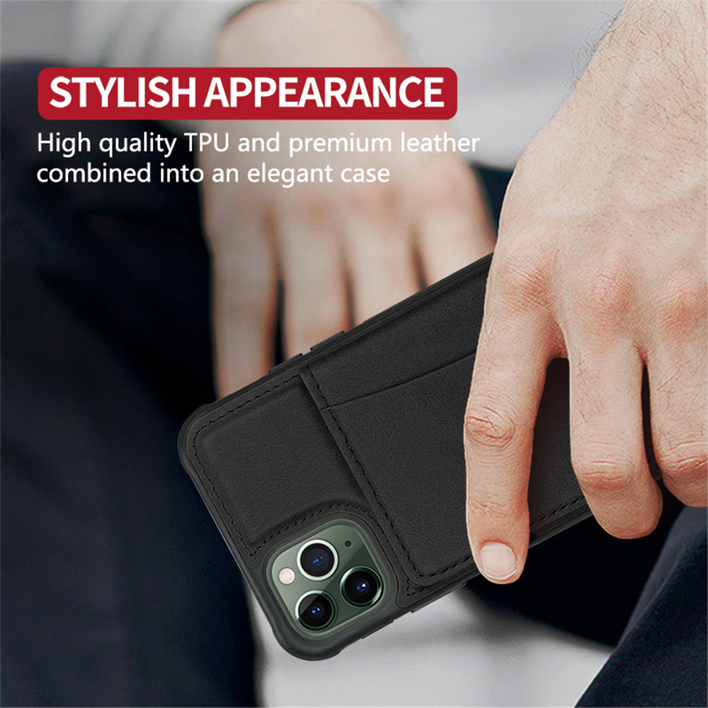 Ốp Điện Thoại Da PU Phối Ví Sang Trọng Cho iPhone 14 13 12 11 Pro Max 12Pro 13Pro 14Pro 12Mini X XS 7 8 Plus XR SE 2020