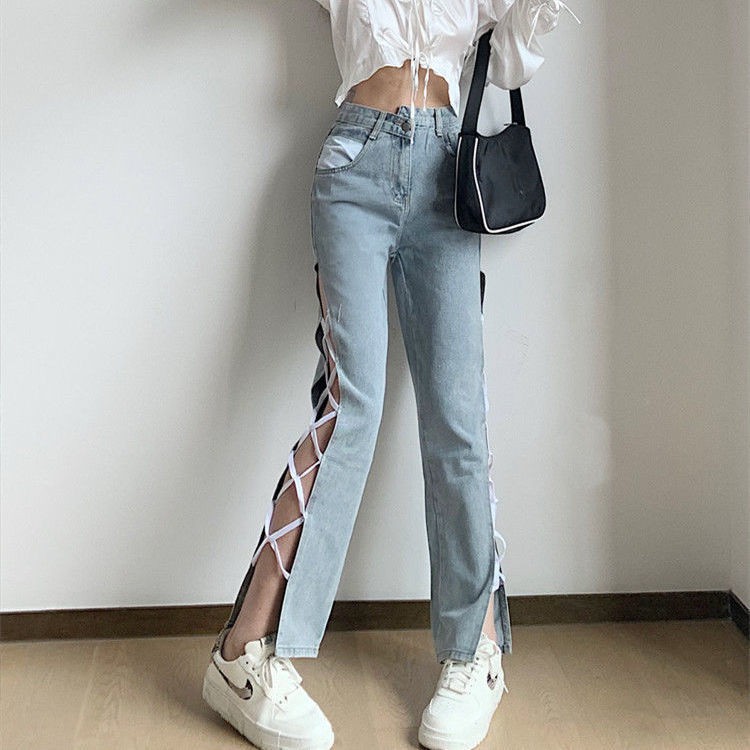 Quần Ngắn Jean Nữ Xẻ Tà Thời Trang Trẻ Trung | BigBuy360 - bigbuy360.vn