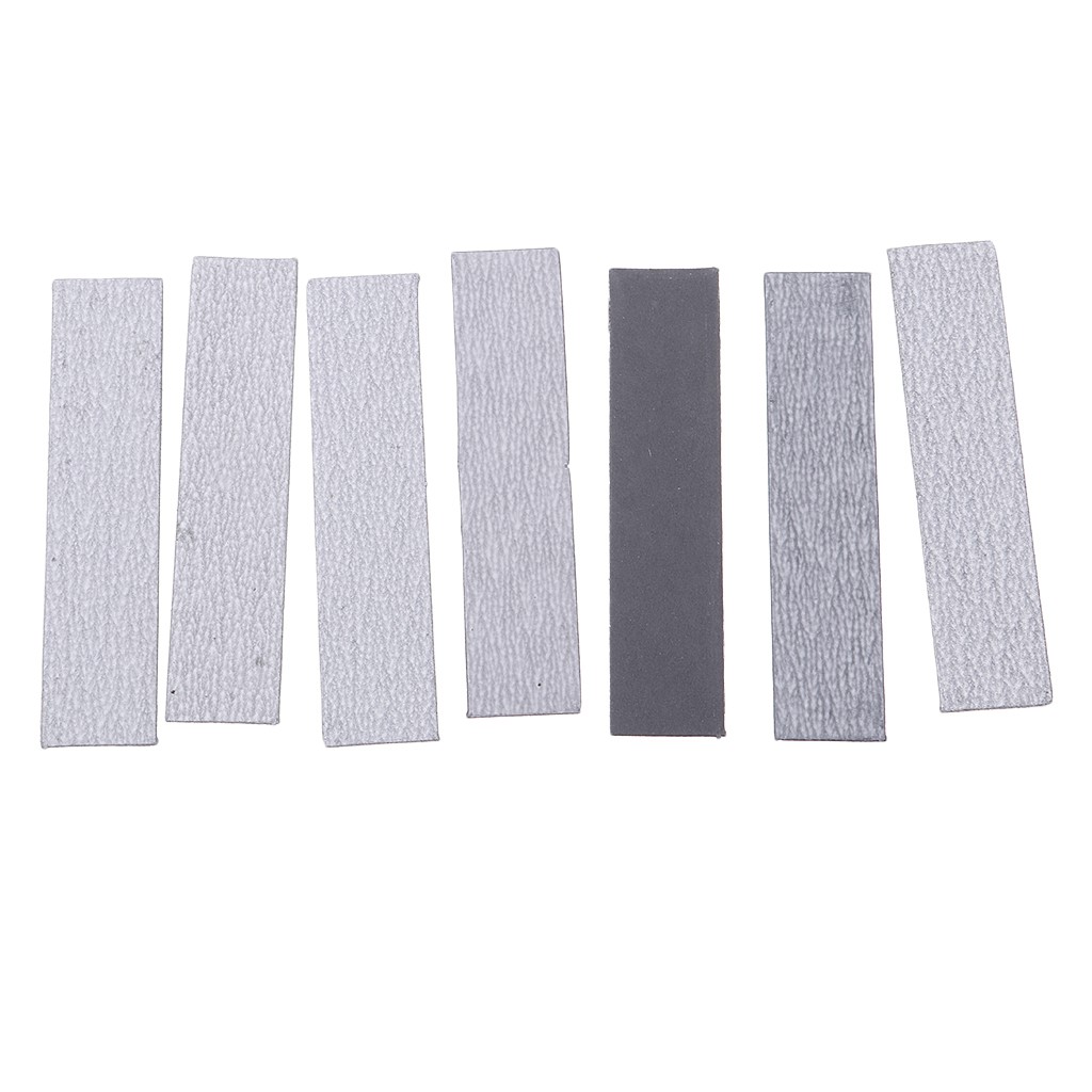 Sở thích Công cụ mô hình Máy chà nhám đánh bóng w / 7 loại Giấy nhám cho máy bay DIY