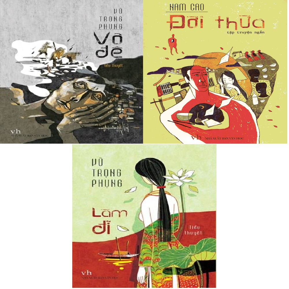Sách - Combo Làm Đĩ + Đời Thừa + Vỡ Đê ( Minh Long )