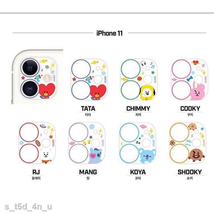 Nhập khẩu A099 ❤️ 100% official BT21 BTS original authentic Miếng Dán Bảo Vệ Máy Ảnh  Chính Hãng