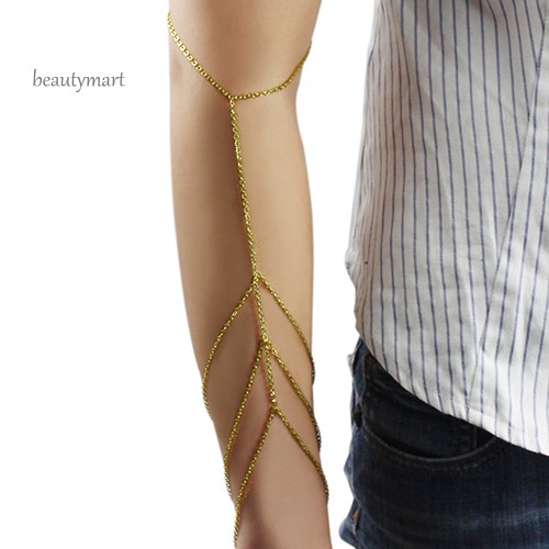 Vòng Đeo Cánh Tay Nối Dây Nhiều Lớp Cho Nữ