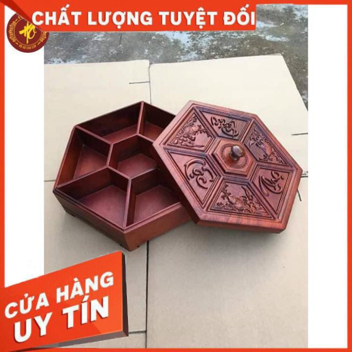 [ FREE SHIP ] Khay đựng bánh kẹo tết bằng gỗ thiết kế cao cấp - BẢO HÀNH 1 ĐỔI 1 KHÔNG ƯNG HOẢN TIỀN - ĐÚNG ẢNH ĐÚNG MẪU