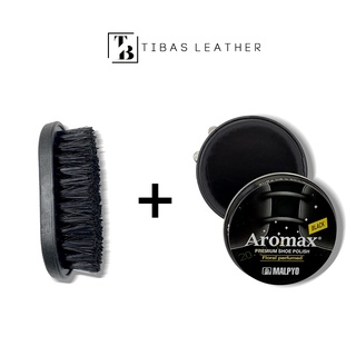 Combo Xi Aromax và Bàn Chải Đánh Giày Cao Cấp