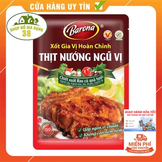 Xốt Thịt Nướng Ngũ Vị Gia Vị Hoàn Chỉnh BARONA - Thịt Nướng Ngũ Vị gói 80g