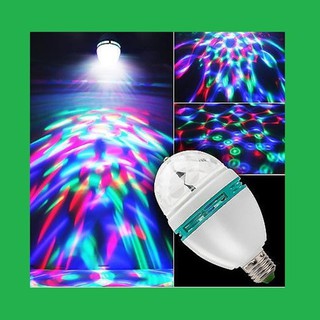 Bóng đèn Led xoay đa sắc tròn đẹp