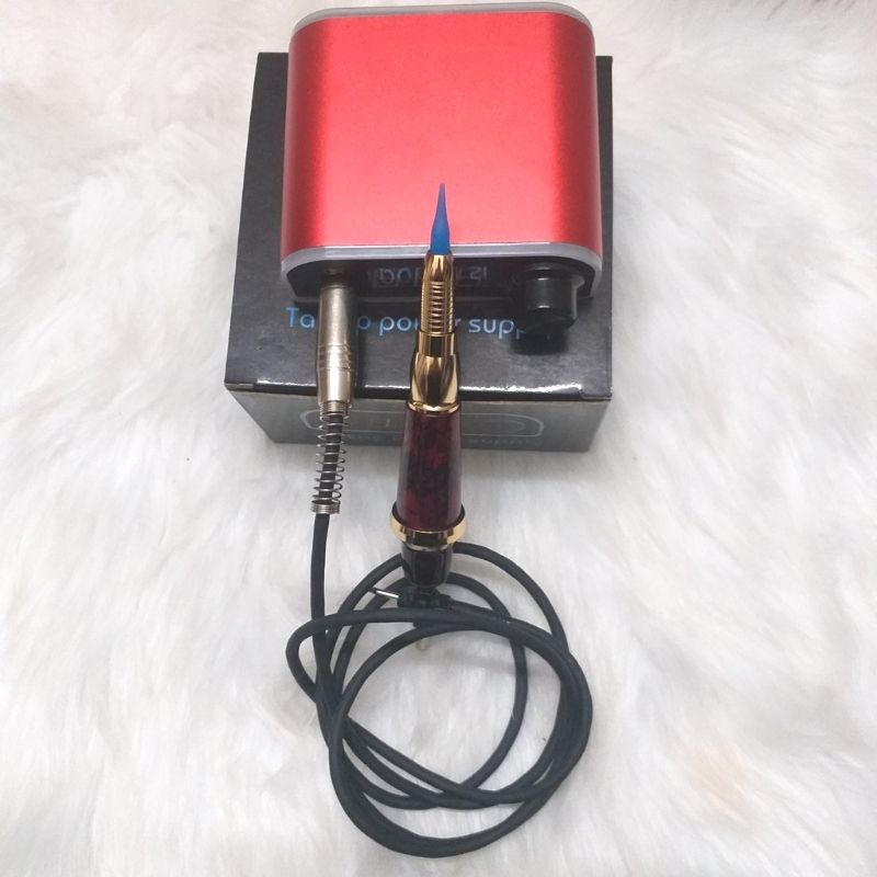 Dây sạc đa năng máy pen 4 đầu - nối các loại máy phun xăm với bộ ổn áp máy xăm dài 1.2 mét loại 1