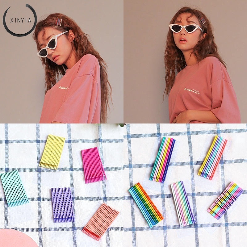 Kẹp tóc màu sắc kẹo ngọt thời trang dành cho nữ