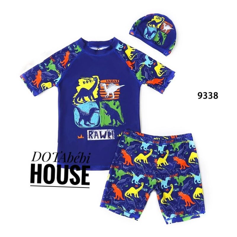 45kg Nhiều mẫu có nón Áo tắm Đồ bơi rời cho bé trai size đại - DOTAbébi HOUSE SW0305.93339338