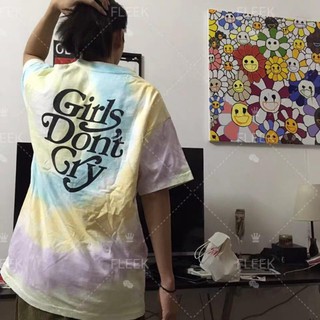 Áo thun nam nữ loang màu girl dont cry cực chất