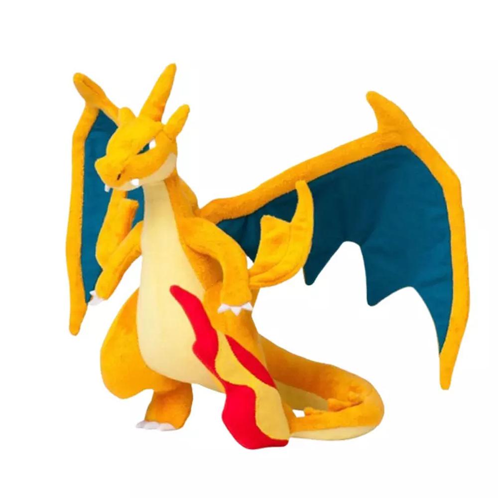 Lilyes Mega Charizard Đồ Chơi Nhồi Bông Mềm 23cm Dành Cho Trẻ Em