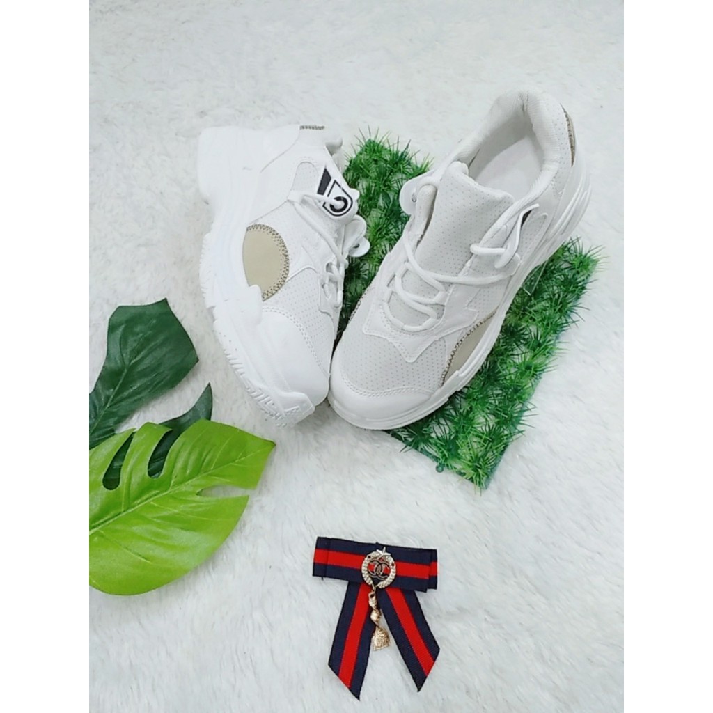 [GIÁ HUỶ DIỆT] GIÀY FASHION NỮ XÁM PHỐI ĐEN