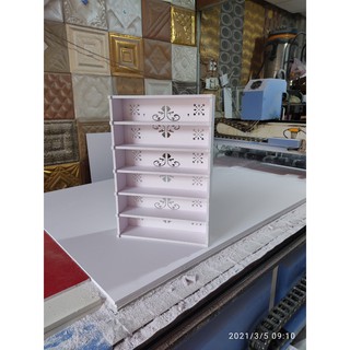 Kệ để sơn nail 6 tầng pvc siêu rẻ