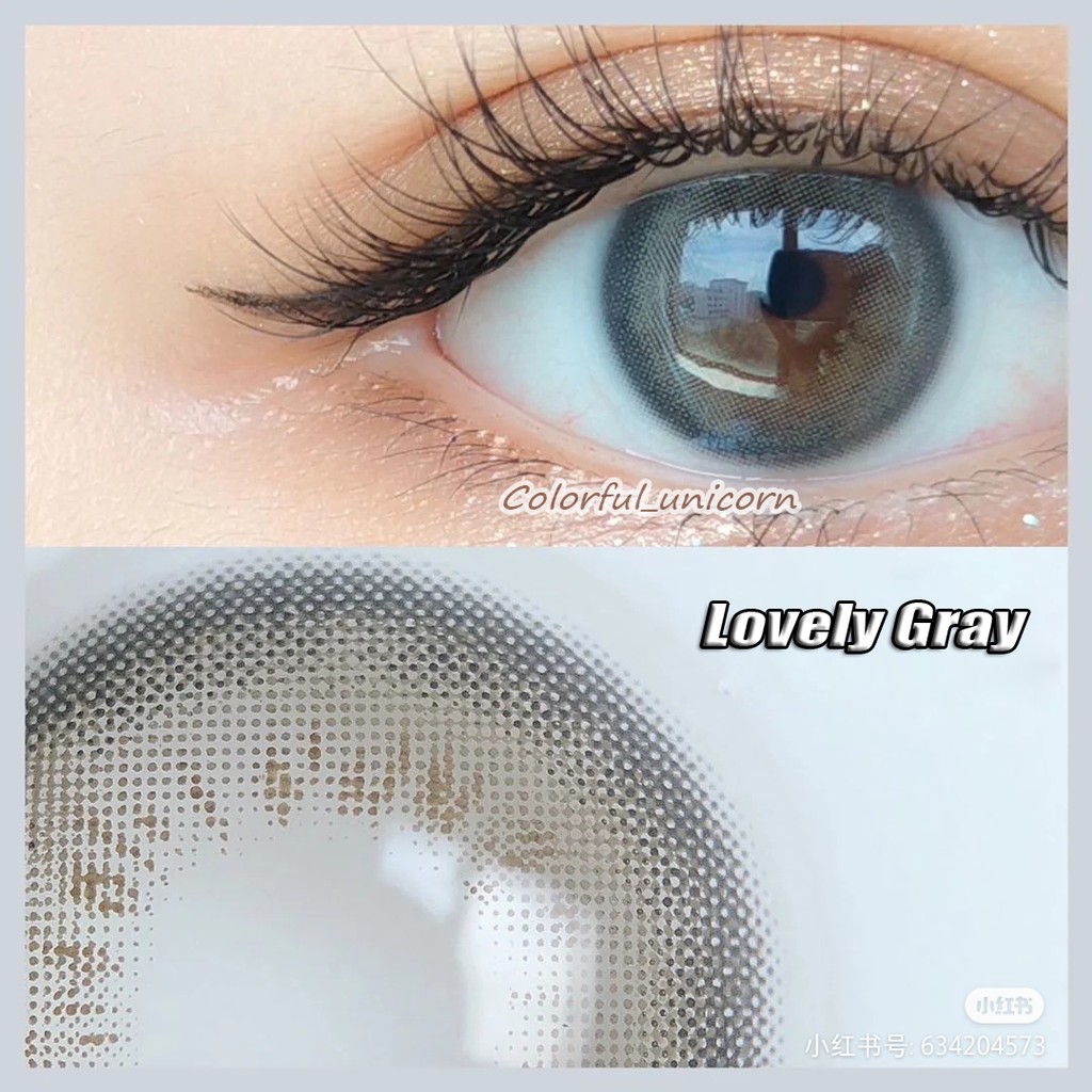 Kính áp tròng Colorhunter Dùng 1 Năm 14.0mm 0 - 8 Độ 1 cặp  WLZ WLH