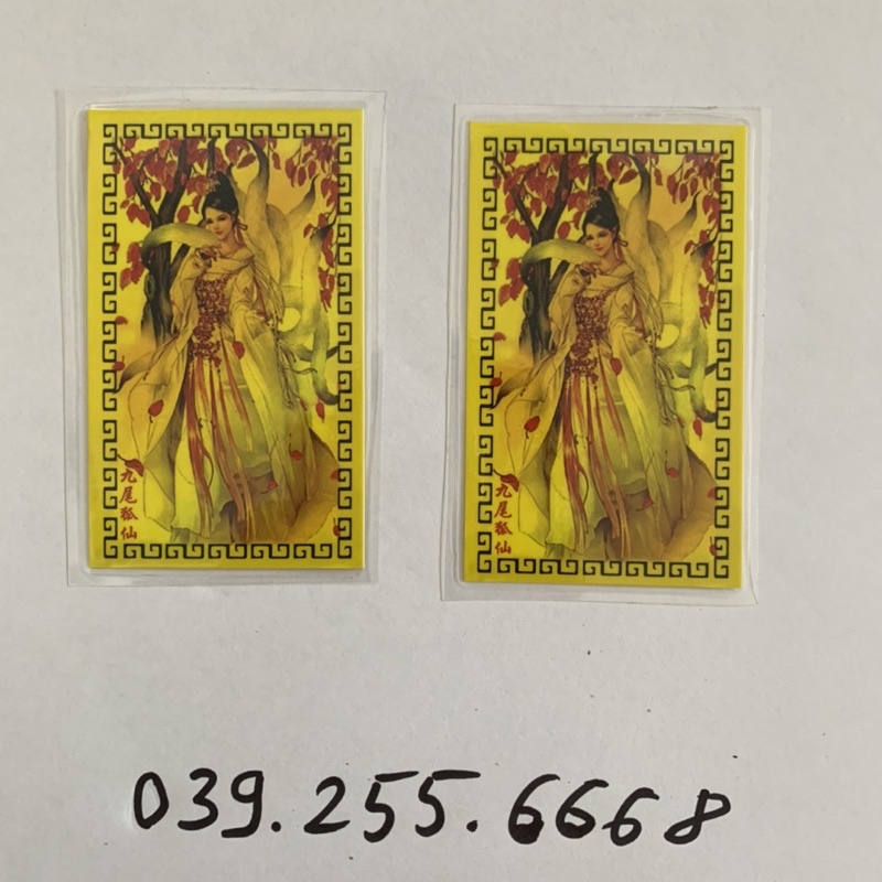 Kim Bài Hồ Ly Tiên Nữ 9 Đuôi