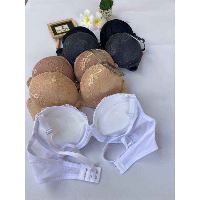 Áo lót ren Siêu Đệm Dày SisterHood 909 - Áo ngực có gọng đệm 5cm Thái Lan OKN Bra