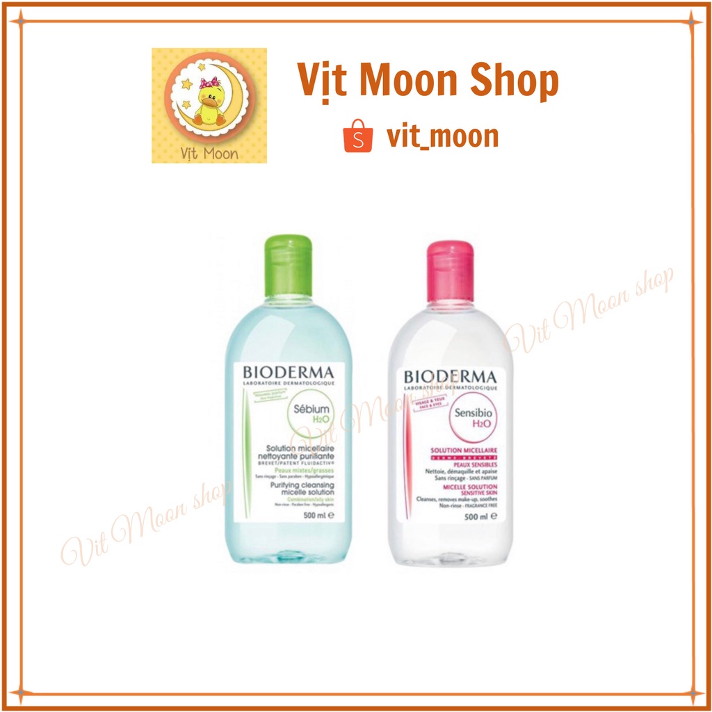 Nước Tẩy Trang Bioderma Crealine H2O (500ml)