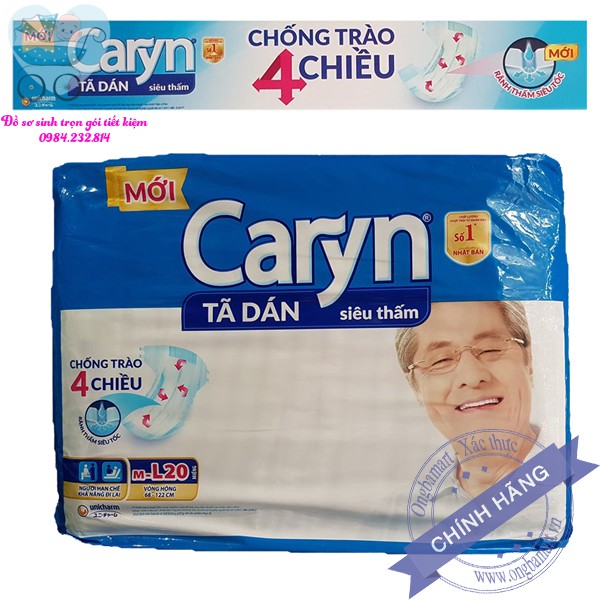 Bỉm dán Caryn cho mẹ sau sinh