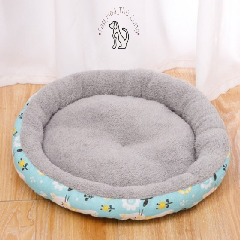 Nệm Cho Chó Mèo 2 Lớp Lót Lông Êm Ái Đủ Size Đệm Cho Thú Cưng