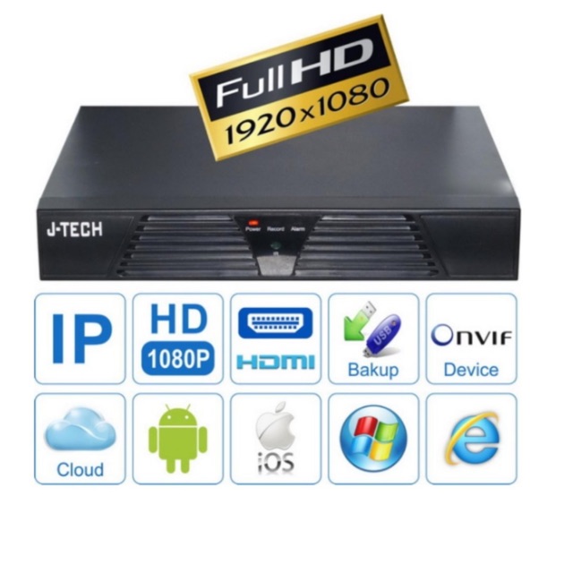 Đầu ghi hình Camera IP J-Tech HD 2012