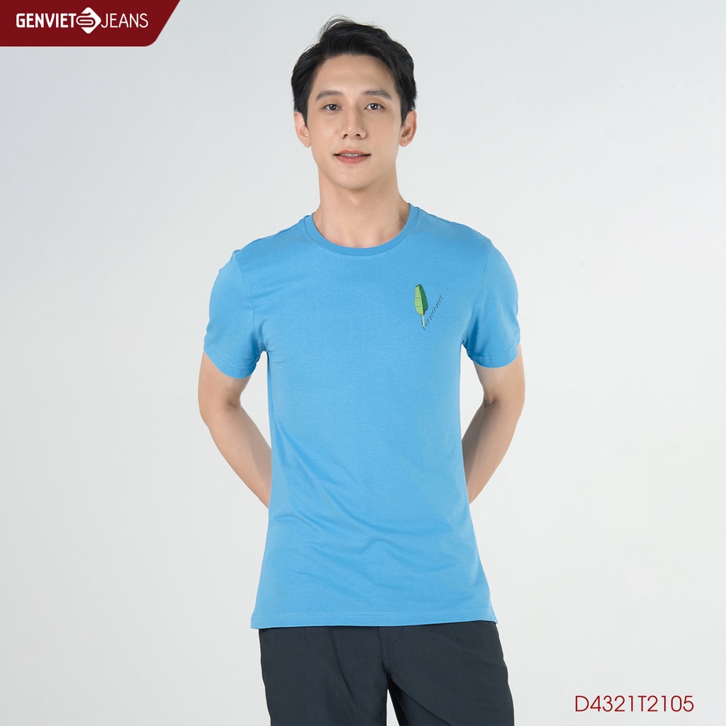 Áo Thun Cộc Tay Nam Genviet D4321T2105