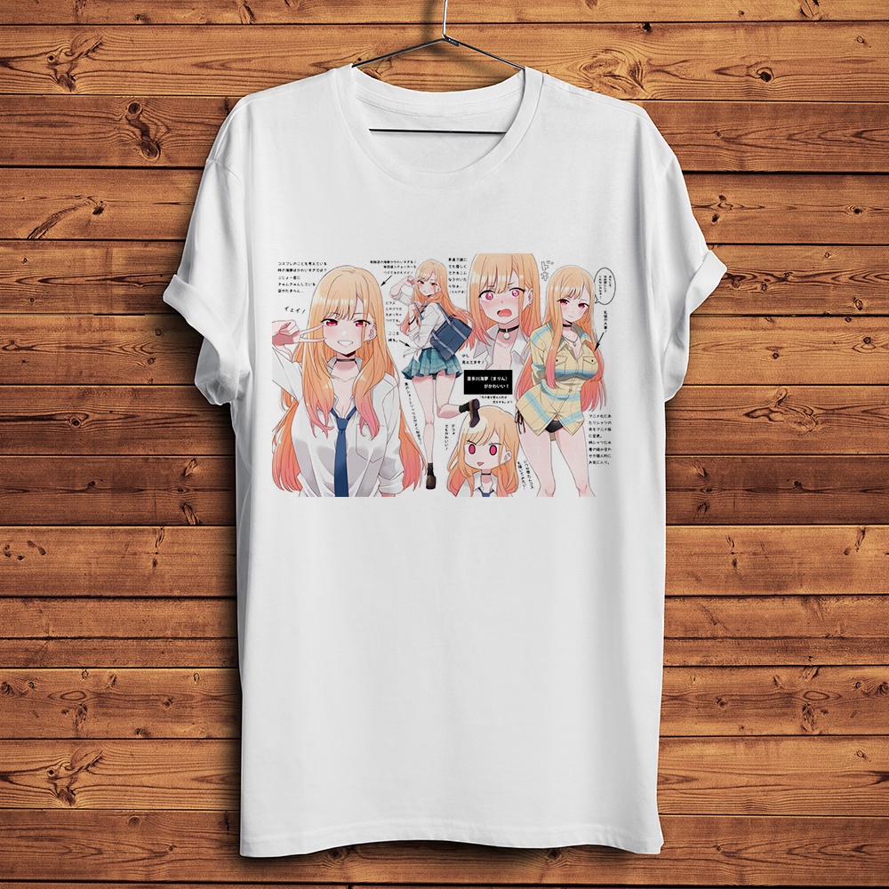 Áo Thun Nam Tay Ngắn In Hình Anime My Dress Up Cá Tính