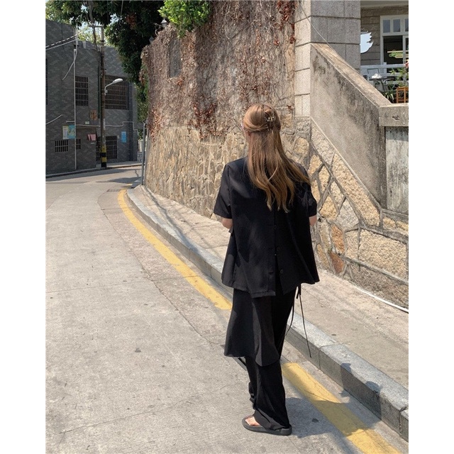 Áo blazer ngắn tay cúc sau | BigBuy360 - bigbuy360.vn