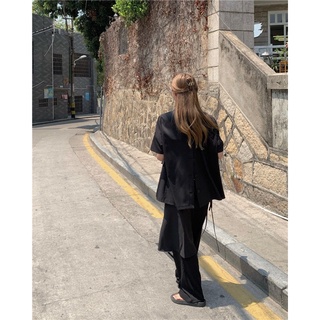 Áo blazer ngắn tay cúc sau