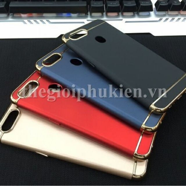 Ốp lưng 3 mảnh Plastic 360 cho oppo A7