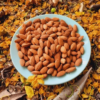 100gr hạnh nhân rang chín thơm 85 hạt
