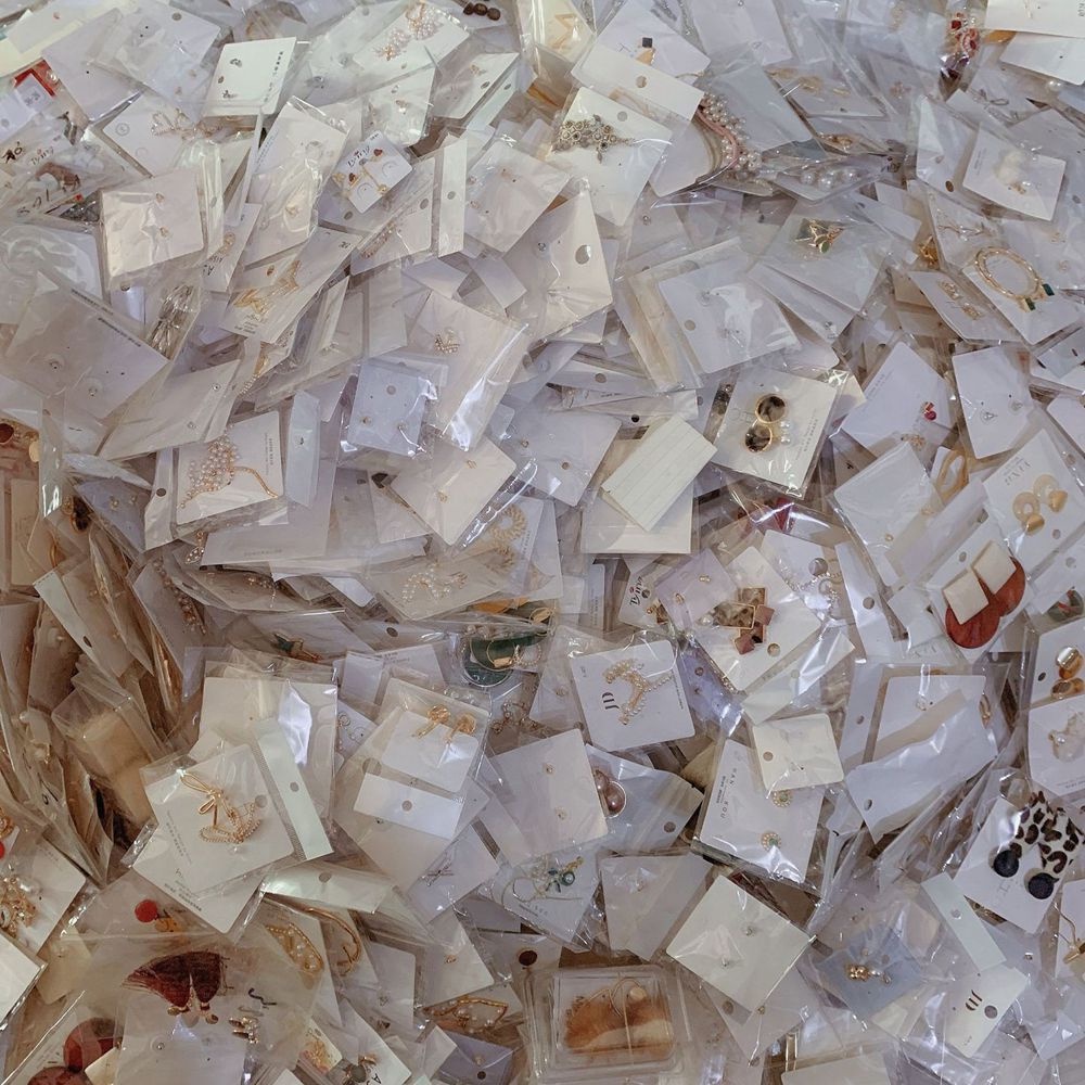 (Giảm Giá Rẻ) Khuyên Tai Kim Loại Đính Ngọc Trai Thời Trang Vintage Hàn Quốc Cho Nữ