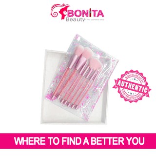 Bộ cọ trang điểm kim tuyến siêu kute