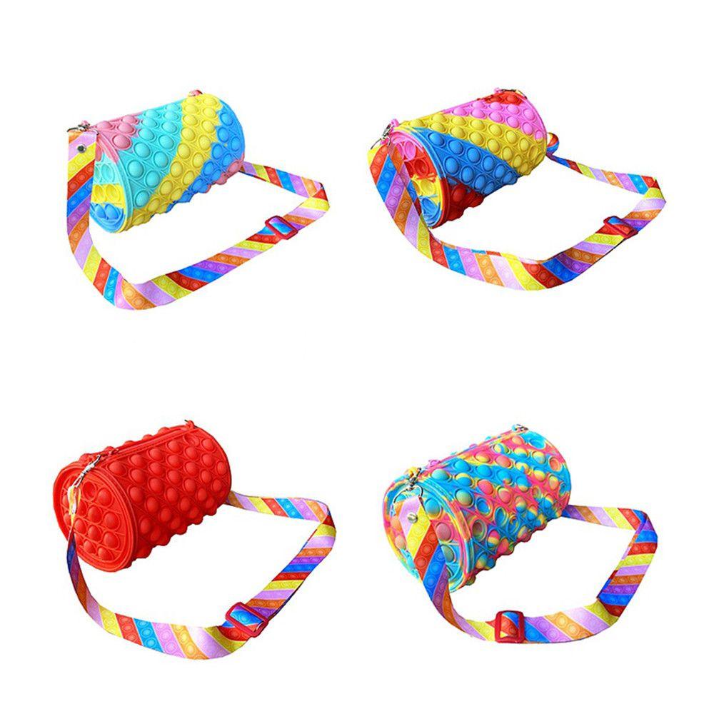 Con Quay Đồ Chơi Fidget Spinner HìNh Pop XIANTIN Pop ​Túi Xách Tay Silicone Cảm Biến Bong Bóng Giảm Căng Thẳng
