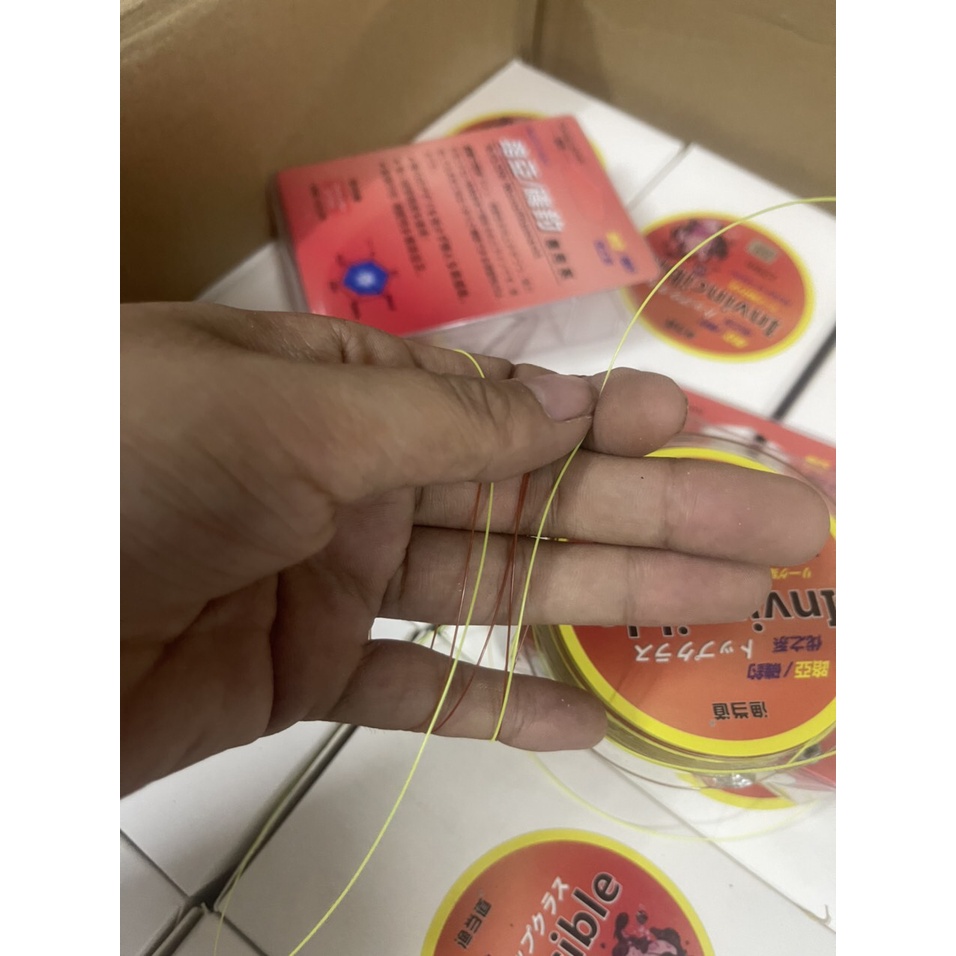 Cước câu cá Invincible BẤT KHẢ CHIẾN BẠI made in japan 120m